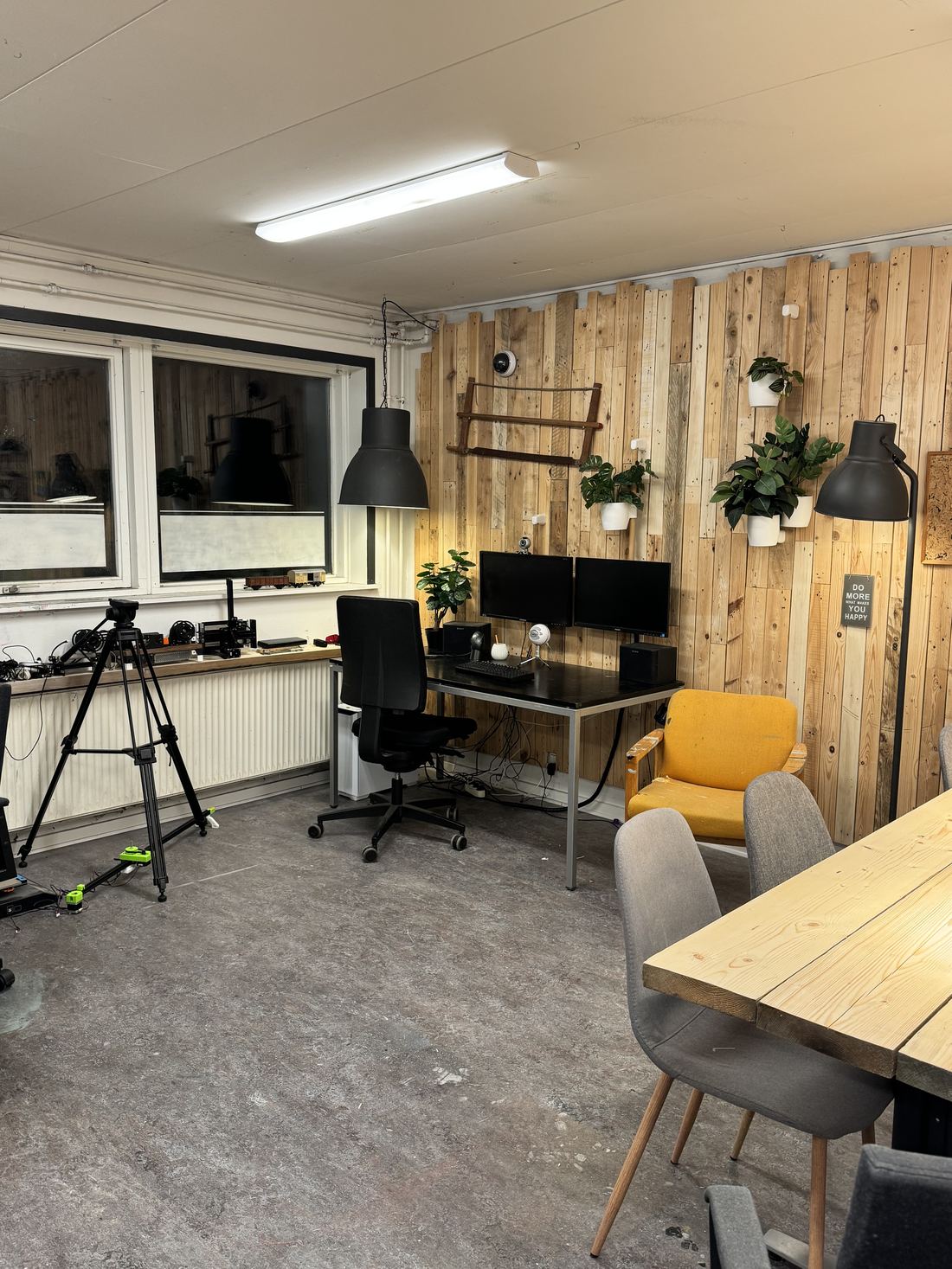 MakerHubs værksted under indretning